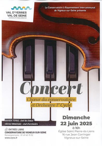 Concert Chœur et Orchestre
