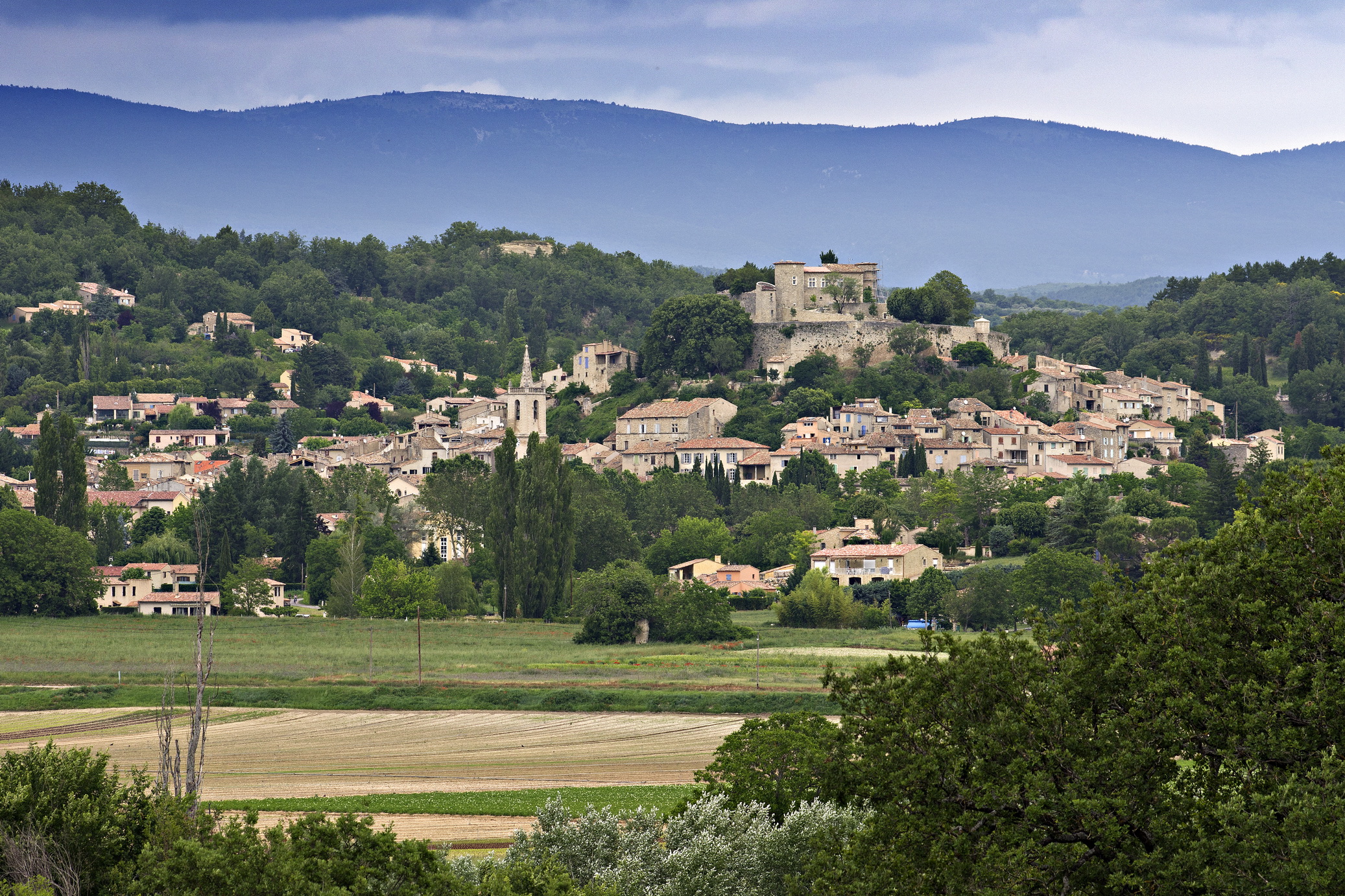 Vue sur le village