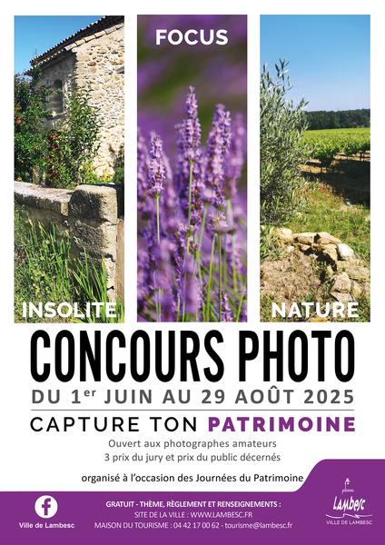 Concours photo : Capture ton patrimoine
