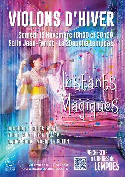 Violons d'Hiver - Instants magiques | La 2Deuche