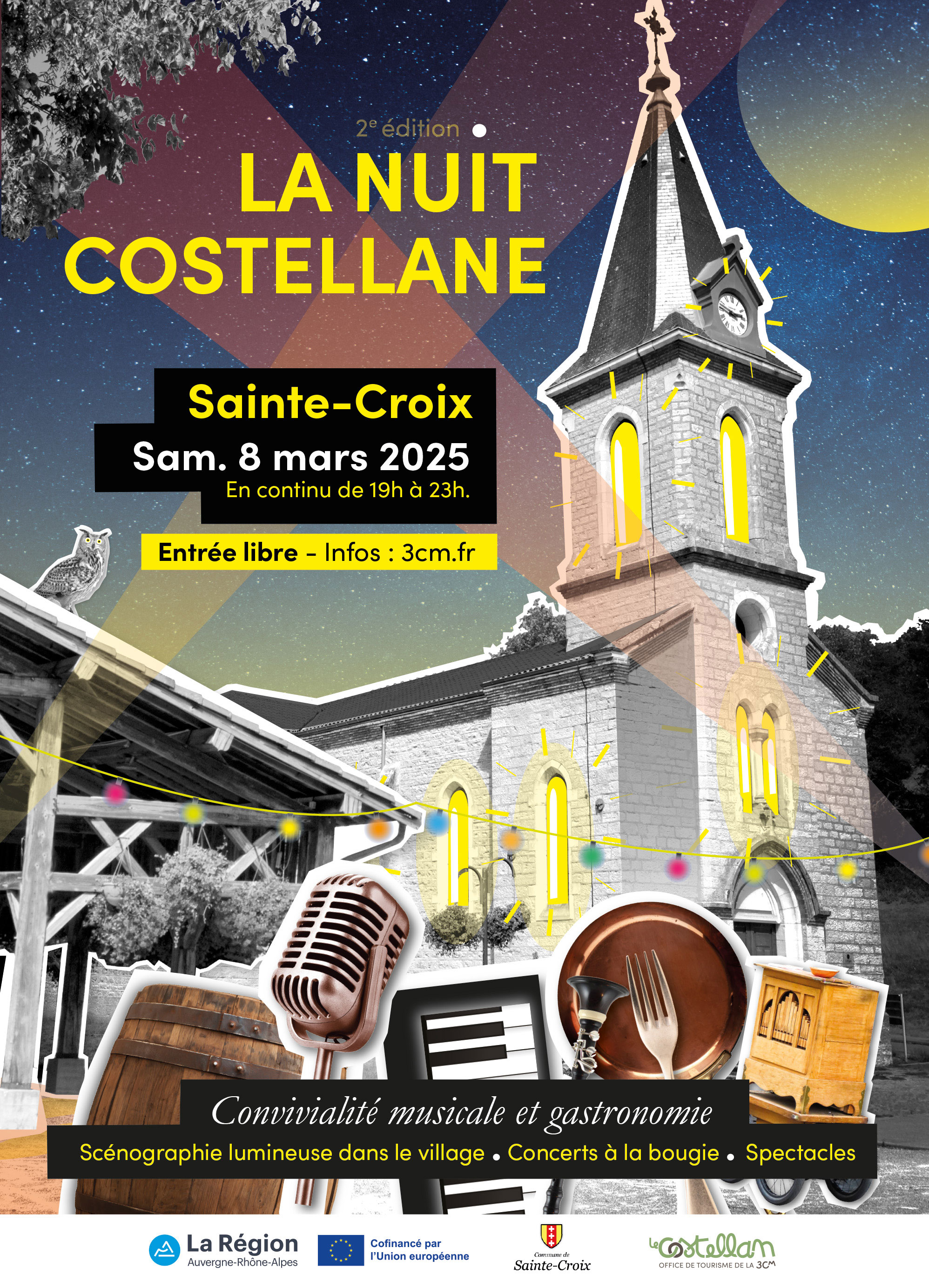 La Nuit Costellane : 2ème édition_Sainte-Croix