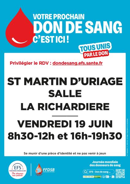 Collecte de sang