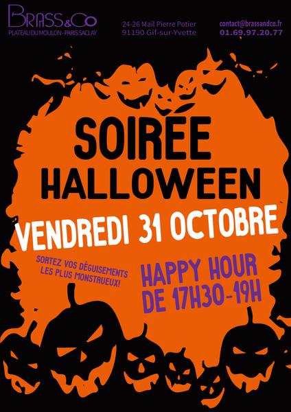  HALLOW’FUN NIGHT chez Brass&Co ! 