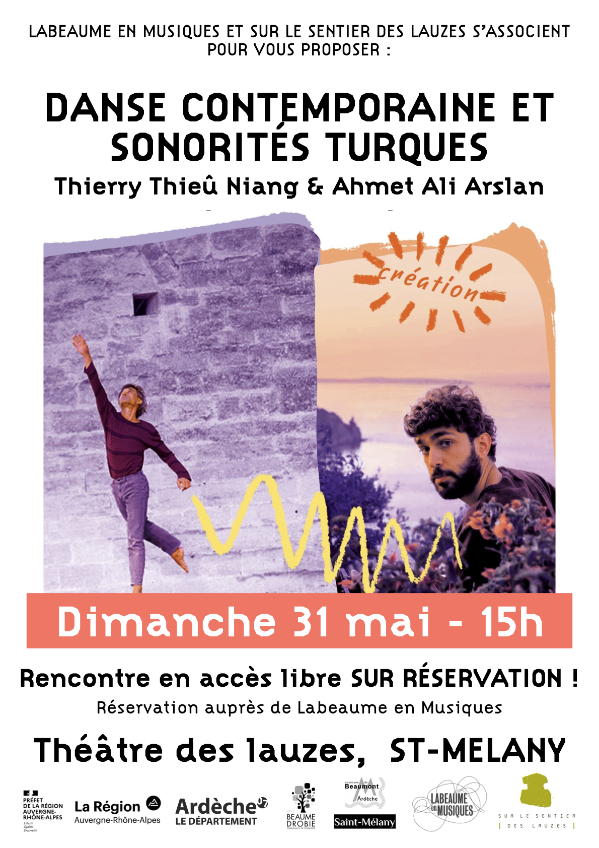Spectacle : Danse contemporaine et sonorités turques - Labeaume en Musiques