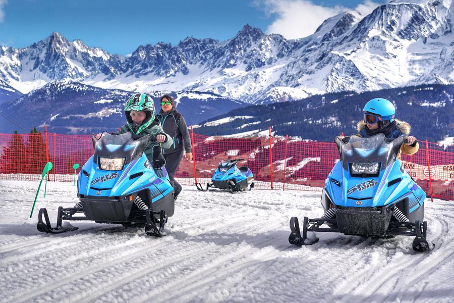 Motoneige électrique au Jaillet_Megève