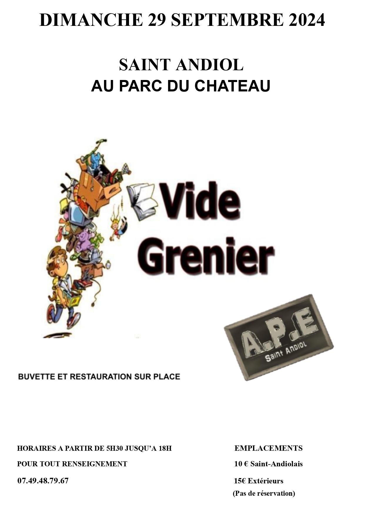 Vide-greniers A.P.E.