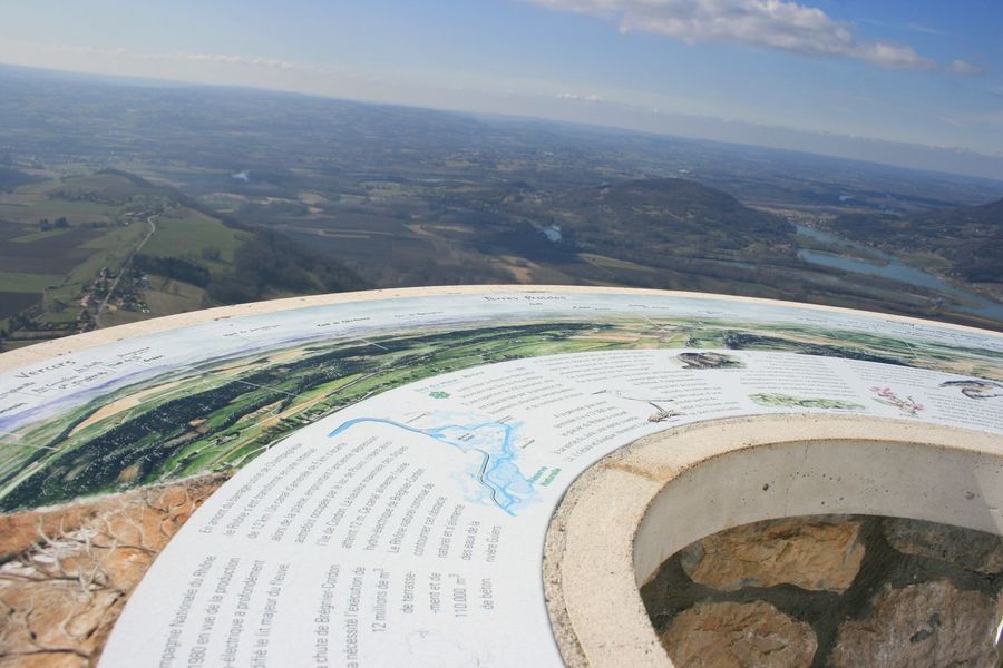 Table d'orientation des Crozets