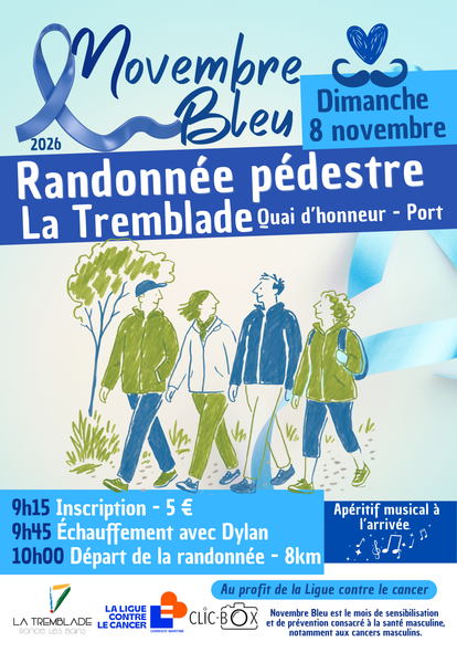Randonnée pédestre - Novembre bleu