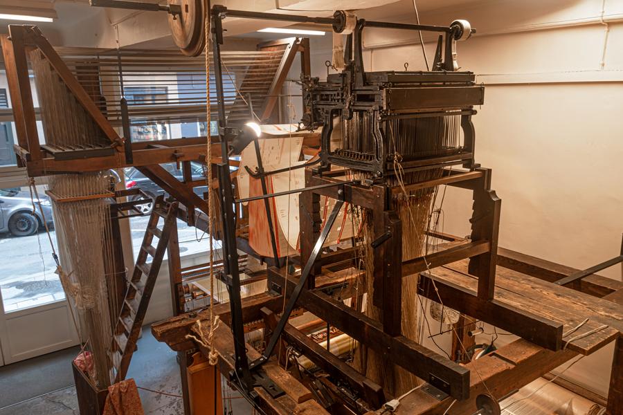 Visite commentée d'un atelier de tissage à la Maison des Canuts_Lyon 4ème