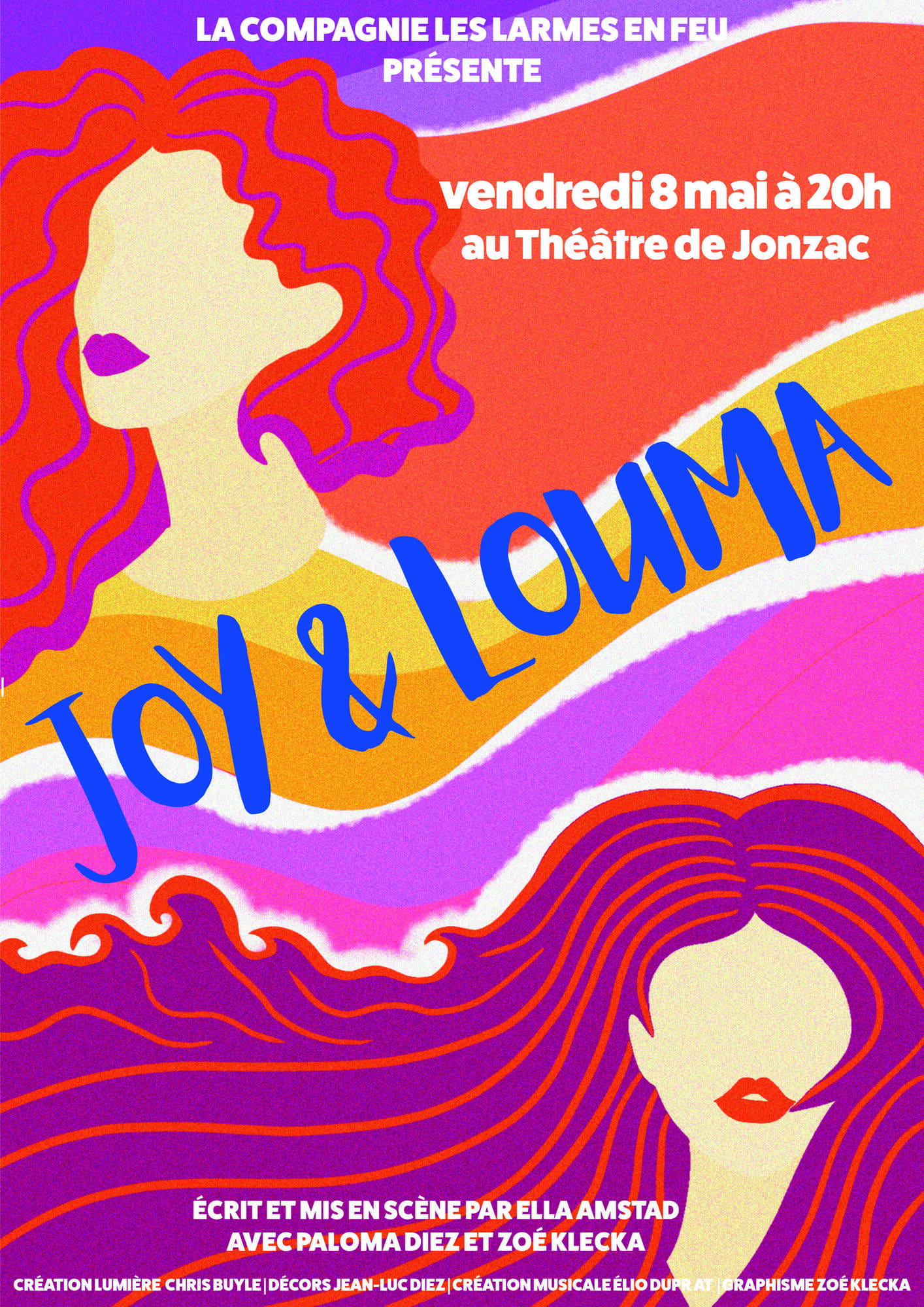 Spectacle Joy & Louma - Cie Les Larmes en feu