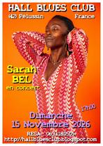 Concert "Sarah Bel " - Hall Blues Club_Pélussin