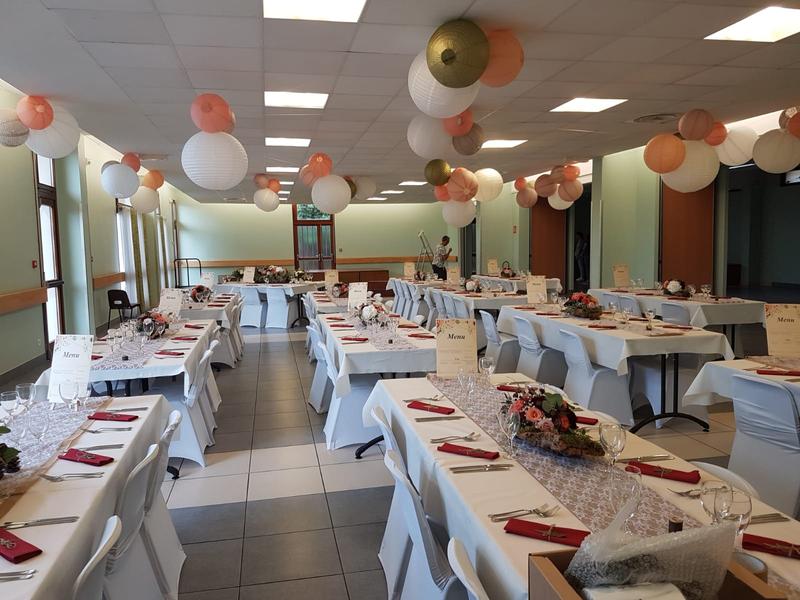 Grande salle pour mariage