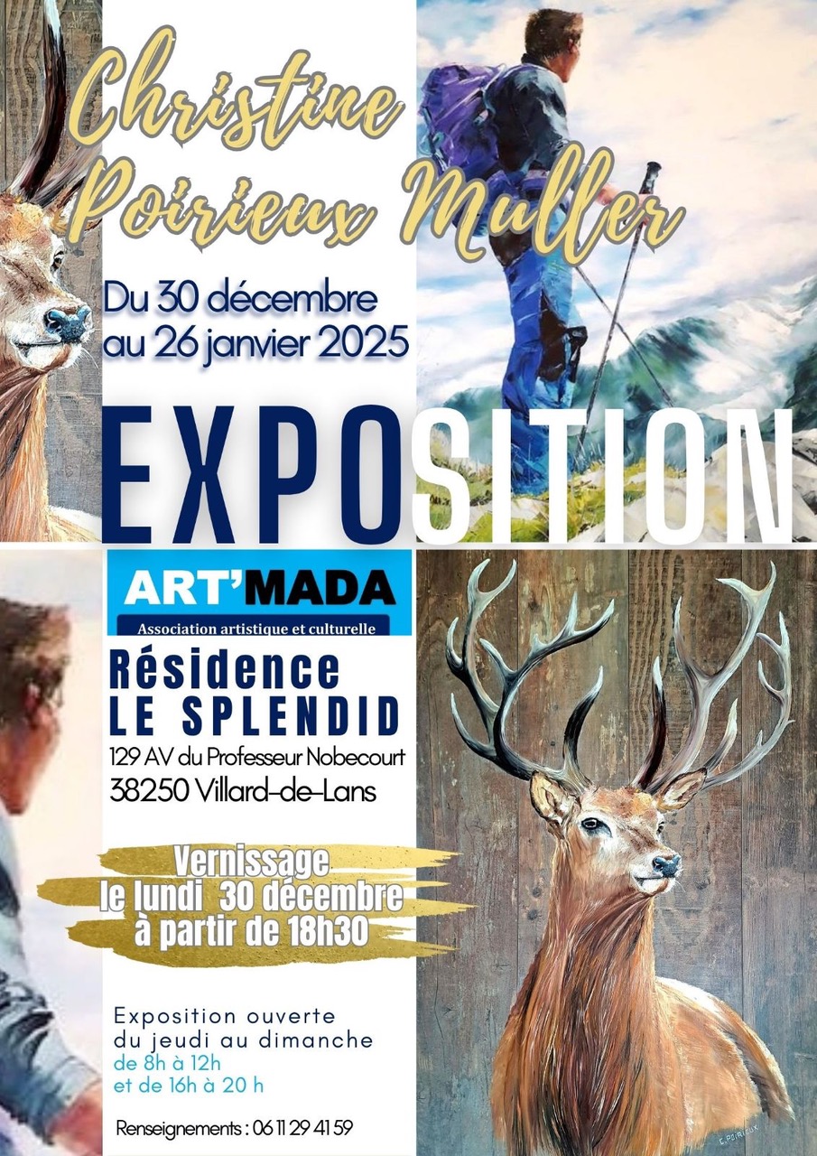 Vernissage Exposition Art Mada Peinture_Villard-de-Lans