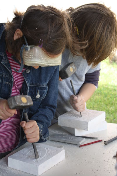 Sculpture sur pierre