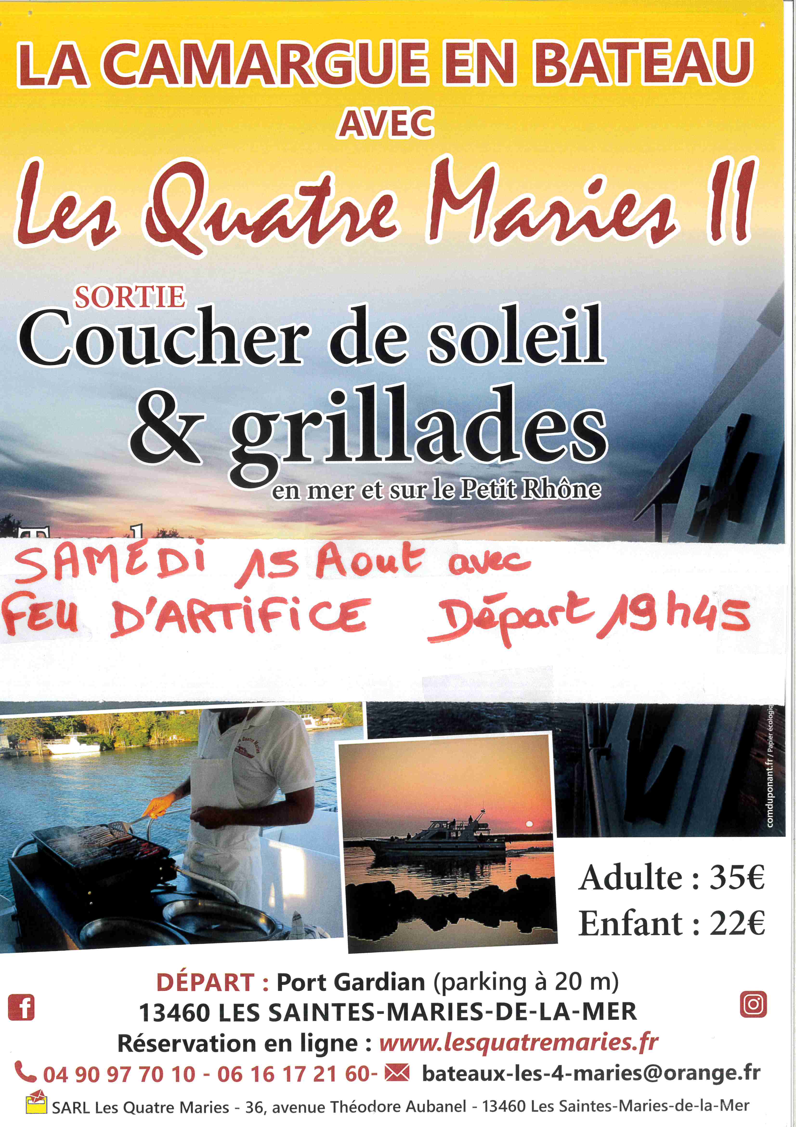 Sortie Coucher de Soleil et Grillades avec les Quatre Maries 2