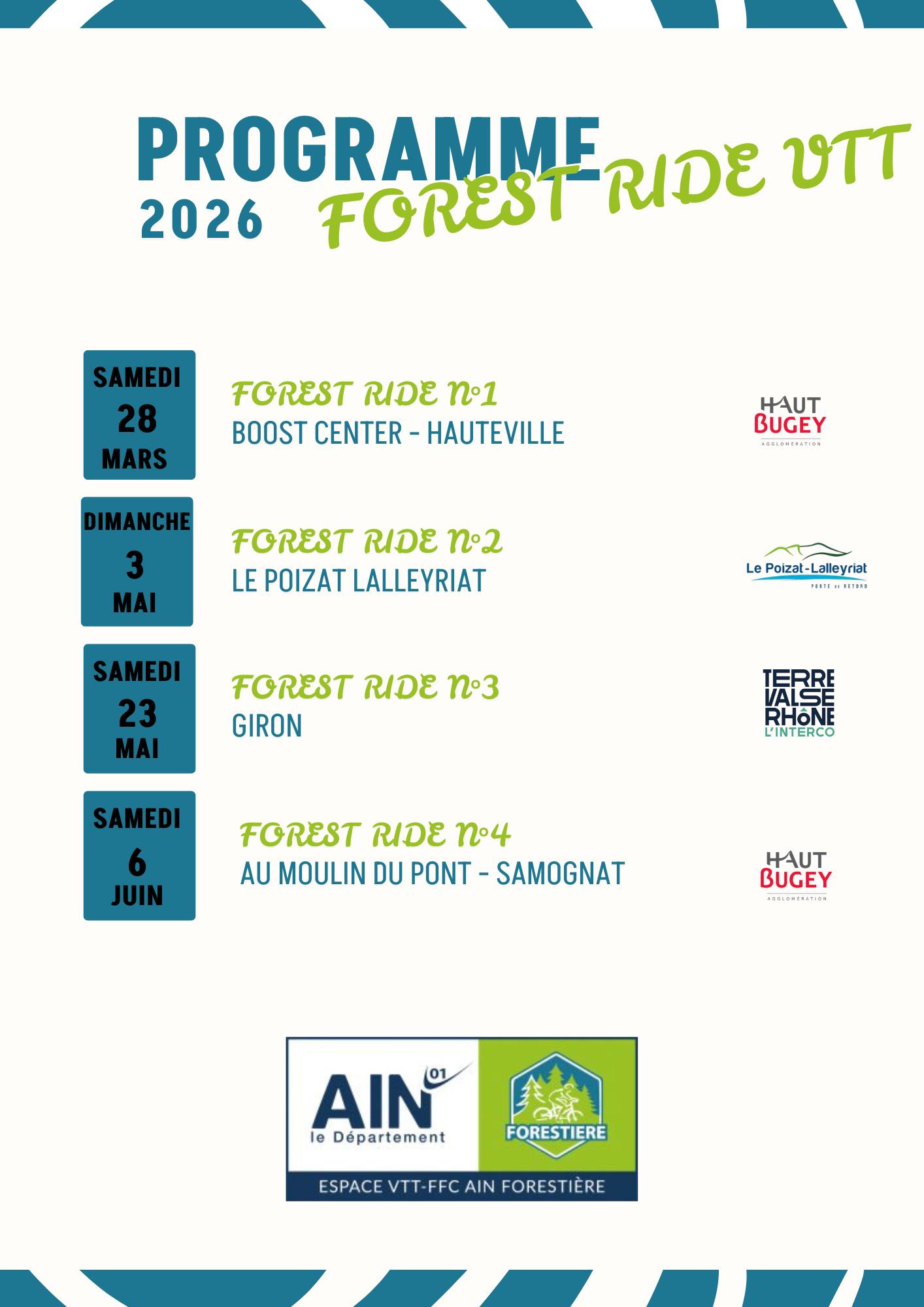 FOREST'RIDE : sortie VTT aux plans d'Hotonnes