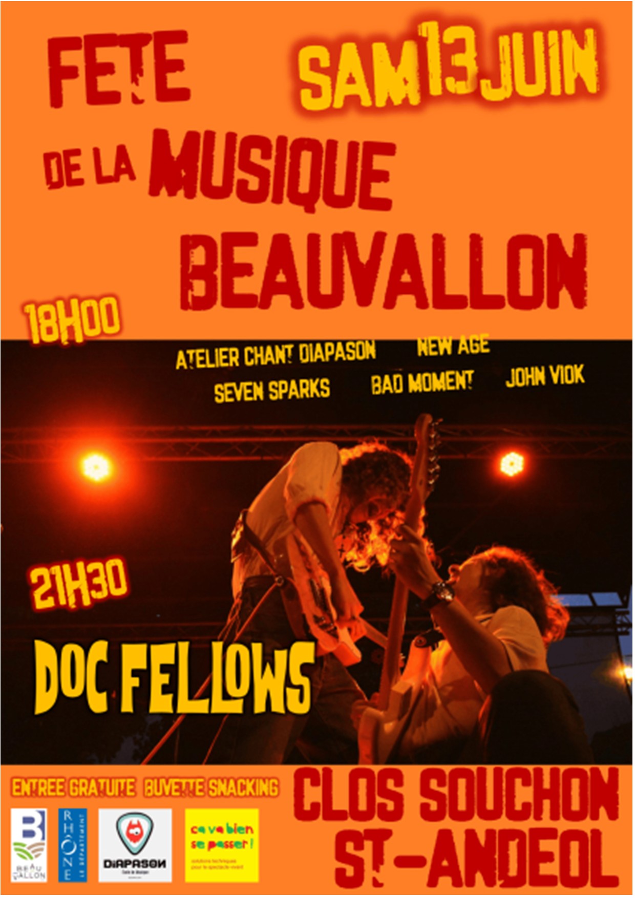 Fête de la Musique_Diapason_Beauvallon Saint Andéol le Château