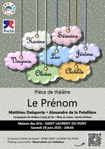 Pièce de théâtre "Le Prénom"_Saint-Laurent-du-Pont