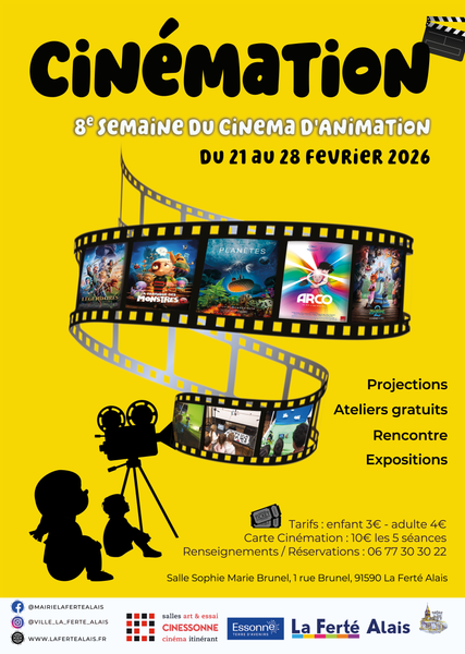 CINÉMATION - 8e semaine du cinéma d