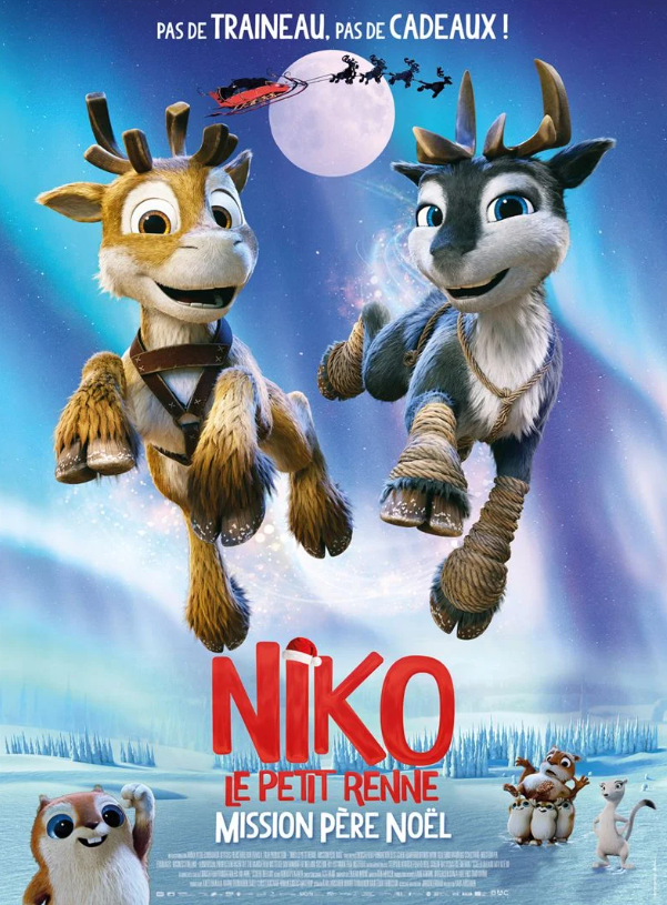 Cinéma : Nikko le petit renne, mission Père Noël_Les Orres