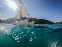 Activités nautiques sur le lac de Castillon