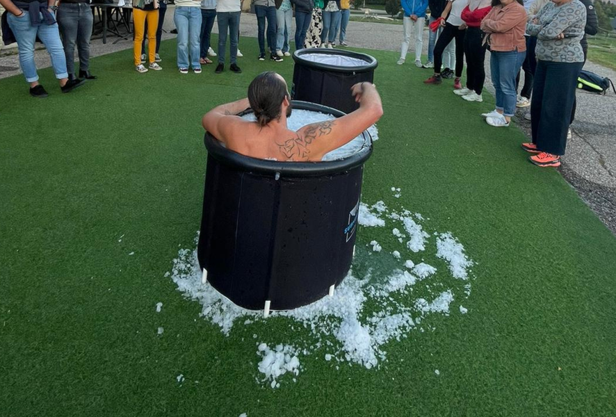 Bains froids, méthode Wim Hof avec Garry - TRAIL SESSIONS_La Toussuire