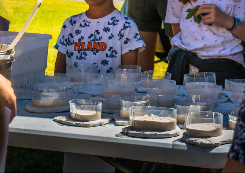 Fingerprint moulding workshop ‘The secrets and mysteries of wild fauna’.