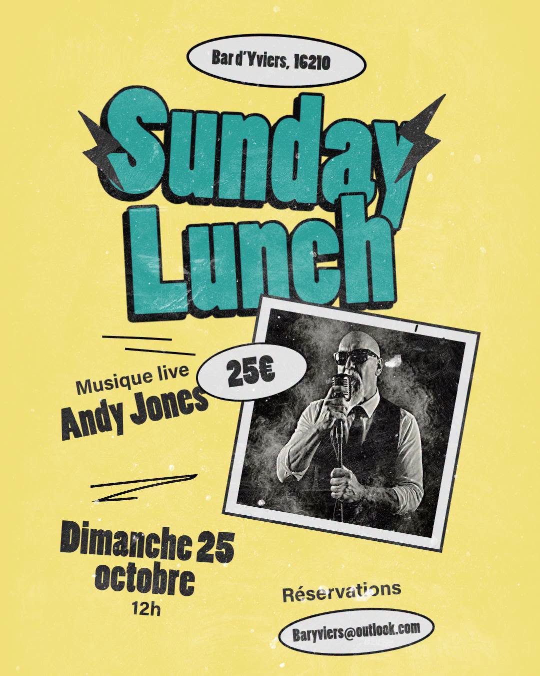 Sunday Lunch & Musique Live