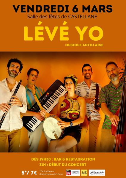 Concert Lévé Yo 6 mars