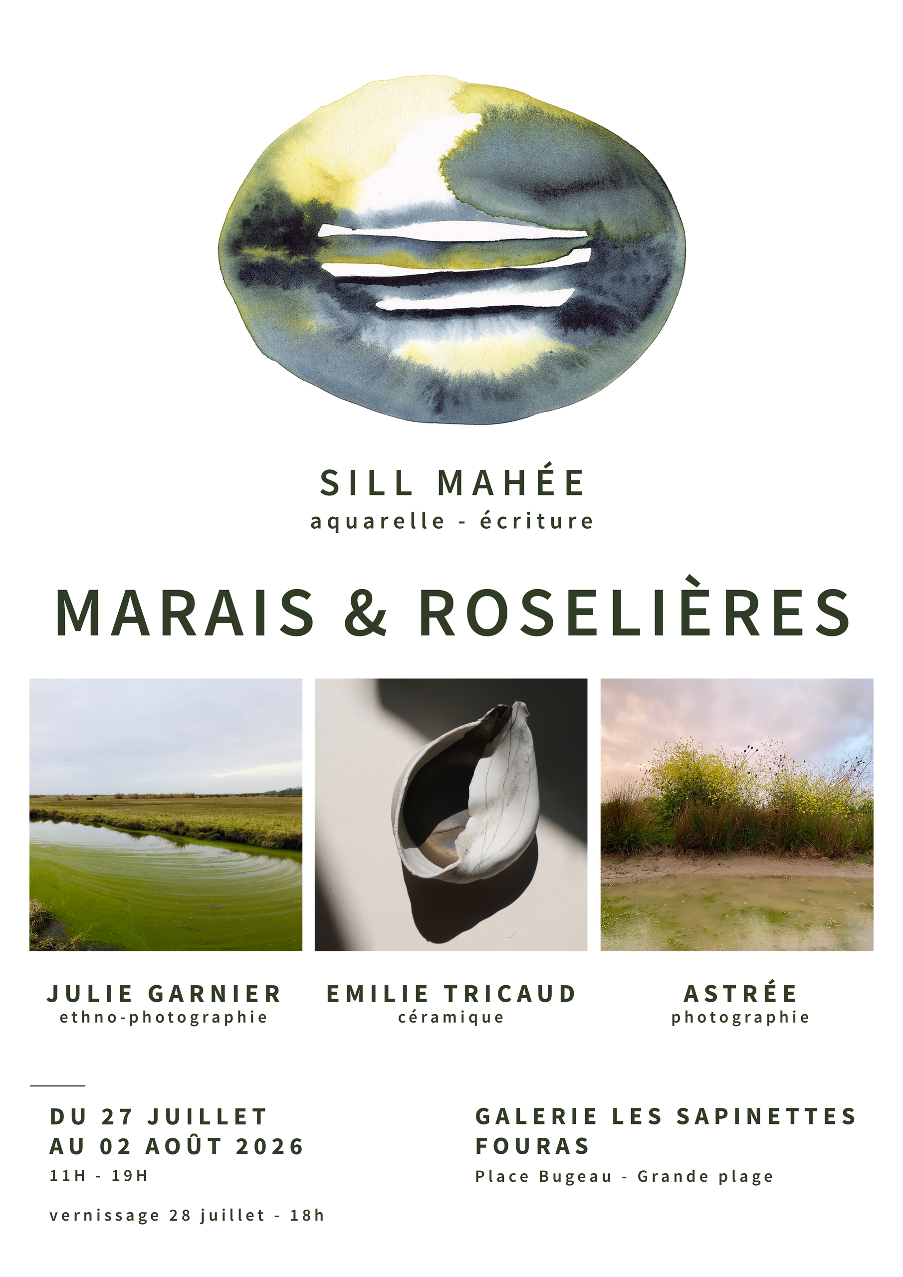 Exposition : Marais et roselières