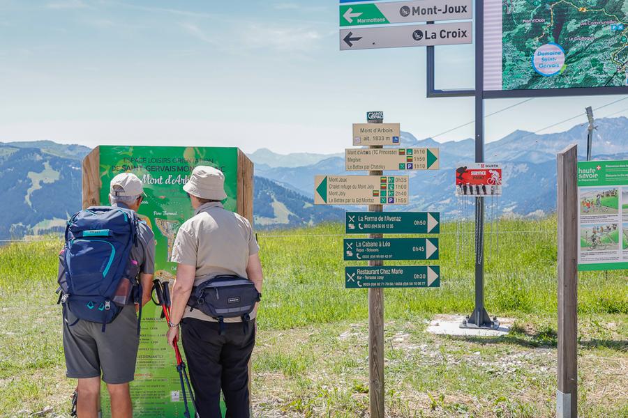 Randonnée au Mont d'Arbois