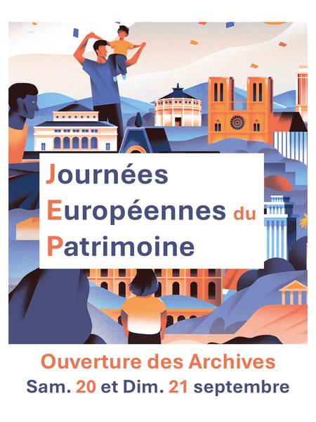 - © Archivesdepartementales05 JEP Affiche - © Archivesdepartementales05