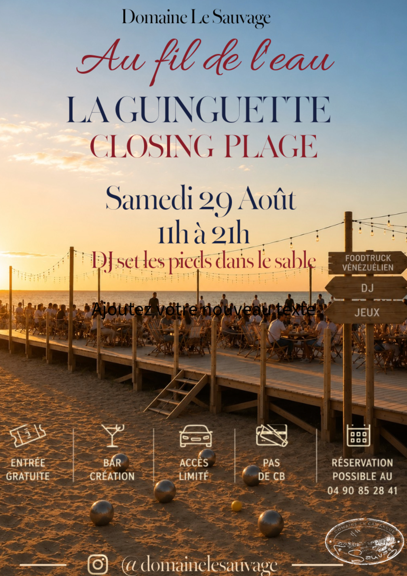 La Guinguette – closing plage