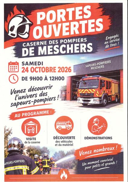 Portes ouvertes Caserne des pompiers