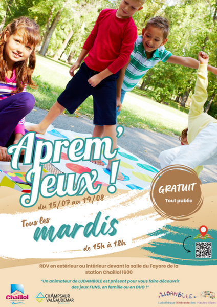 aprem - © Service animation Aprem'Jeux !_Saint-Michel-de-Chaillol - © Service animation