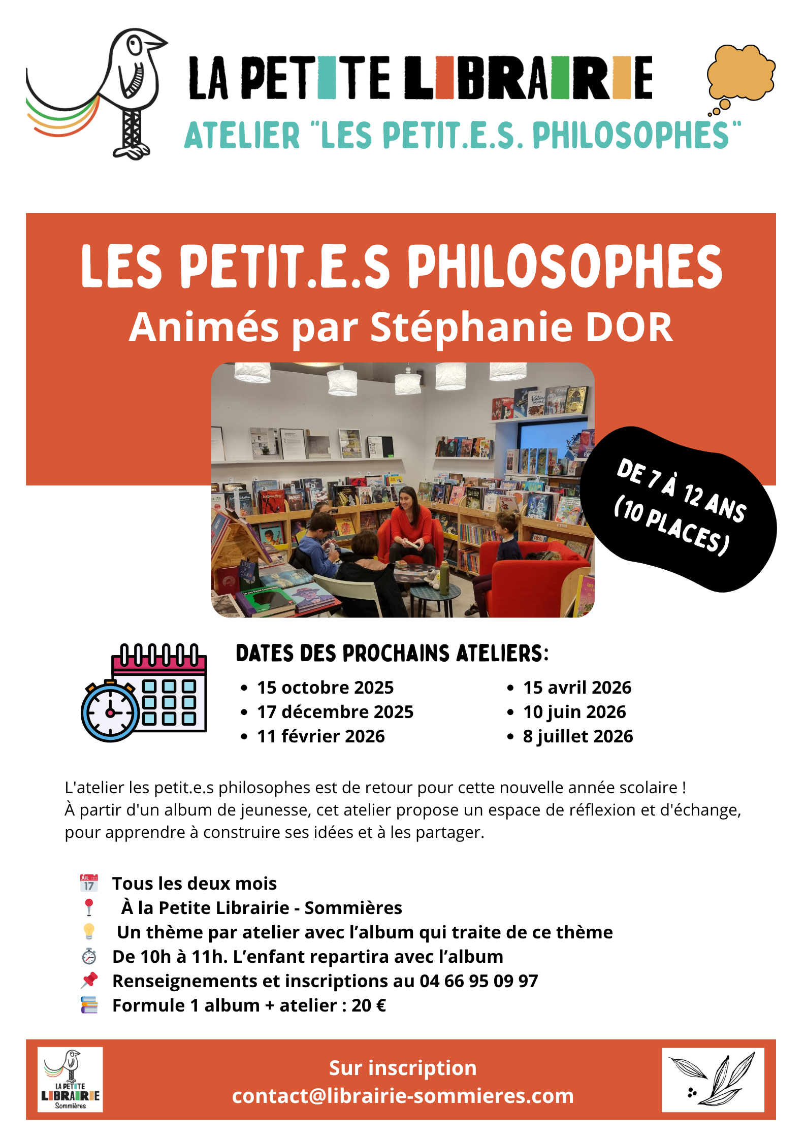 Atelier Les petit(e)s philos !