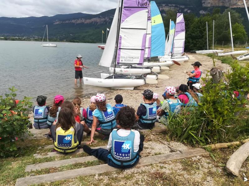 Activité voile avec Nauticlub_Serrières de Briord