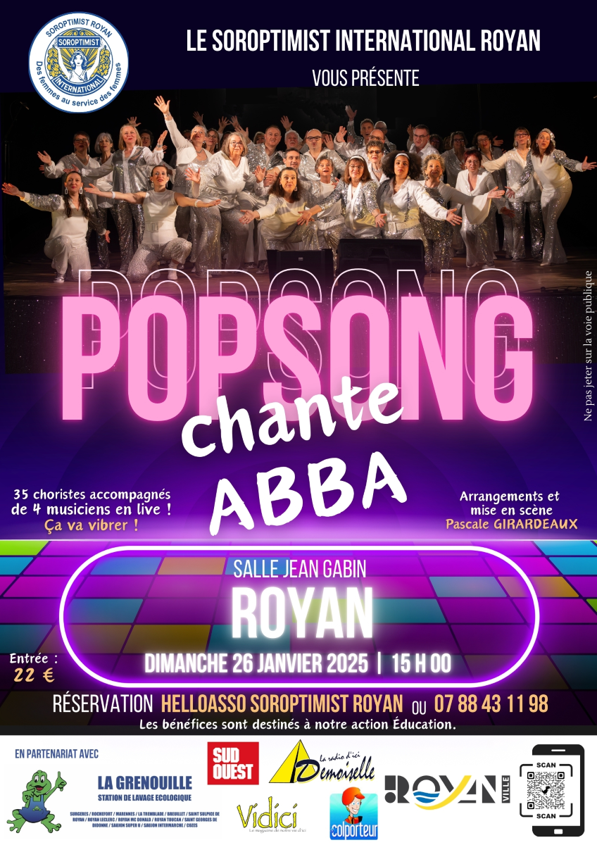 Popsong chante ABBA