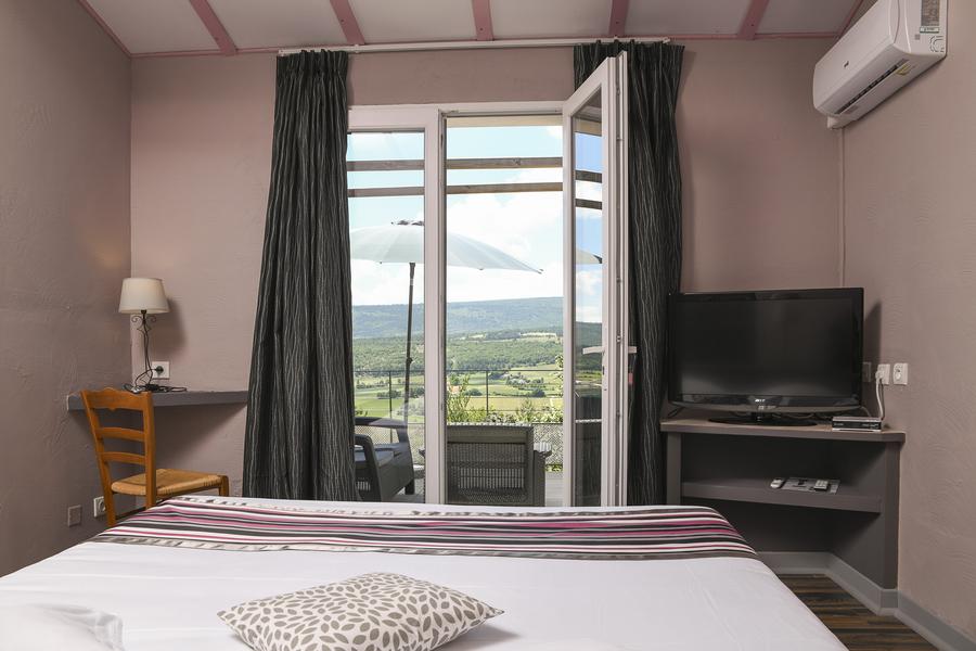 Domaine dy Val de Sault appartement Ventoux chambre