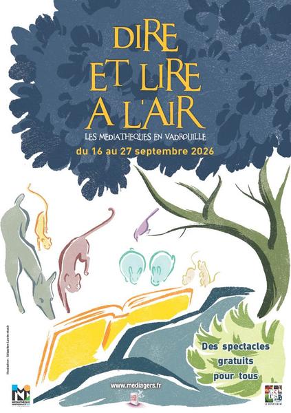 Festival Dire et Lire à l'Air : spectacle "Prends en de la Graine"_Saint-Clar
