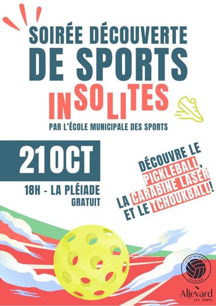 Soirée découverte des sports insolites