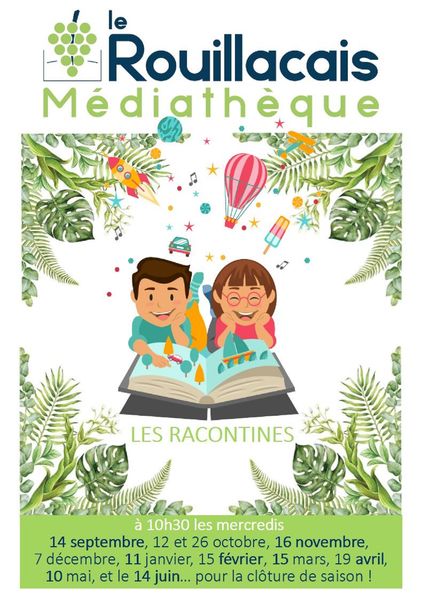 Les racontines : pour les enfants jusqu'a 77 ans!