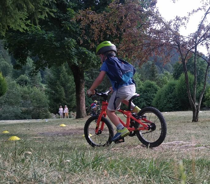 VTT 5-7 ans : séance Biclou niveau vert
