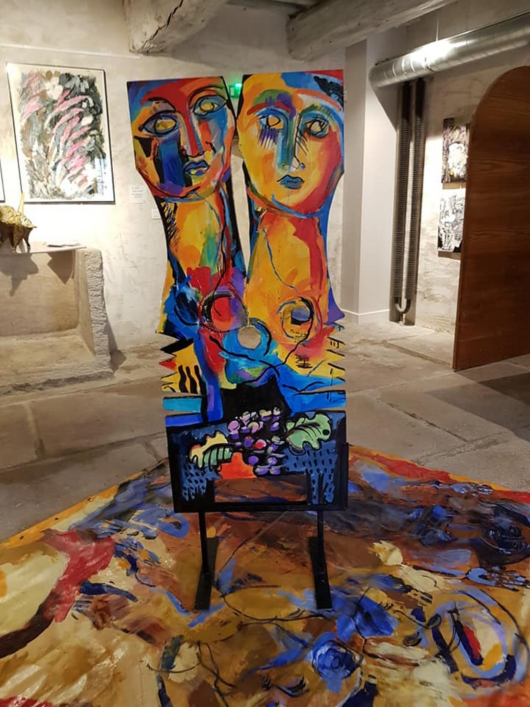 Atelier d'artiste Nath Chauve Crepel Fleury  France Provence-Alpes-Côte d'Azur Bouches-du-Rhône Fontvieille 13990