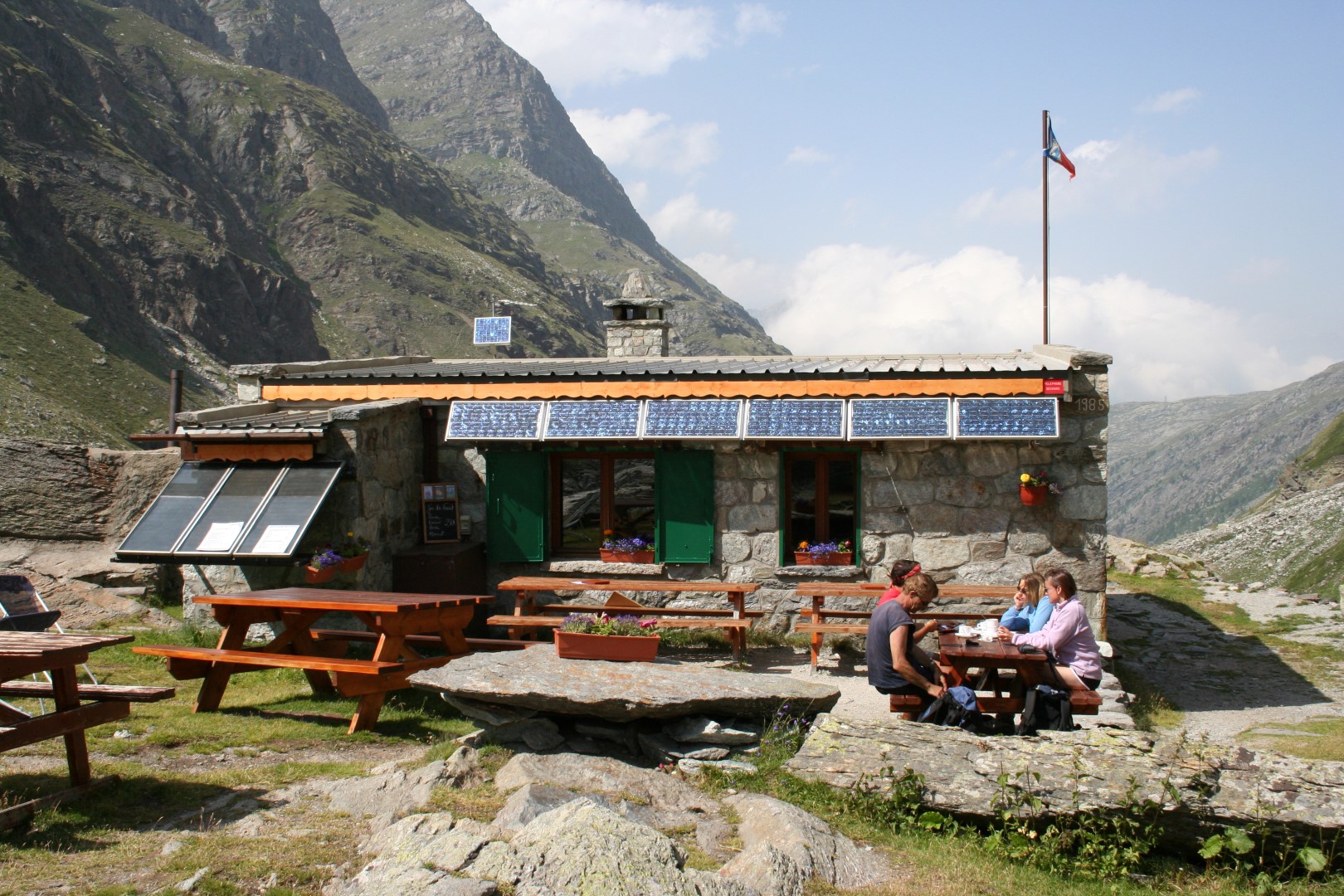 Ambin refuge in Val Cenis-Bramans