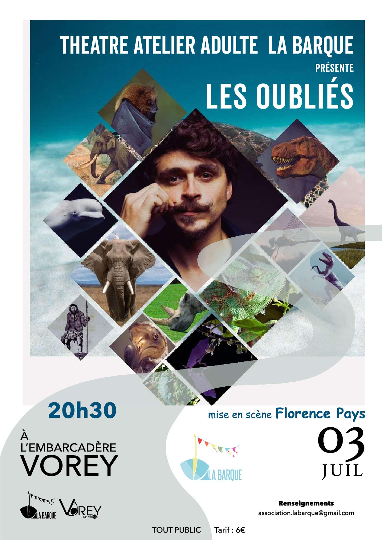 [ANNULE] Théâtre : Les oubliés