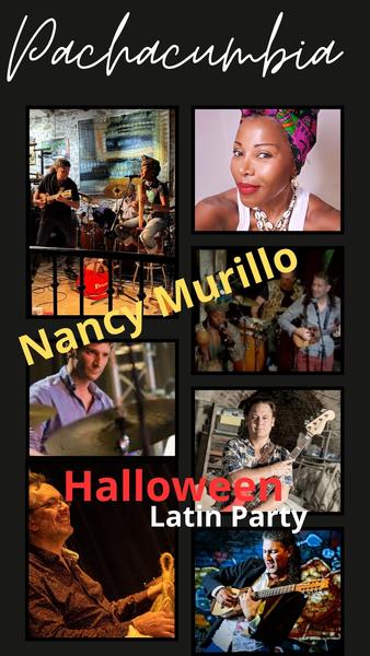fiesta latina halloween Nancy Murillo y Pachacumbia