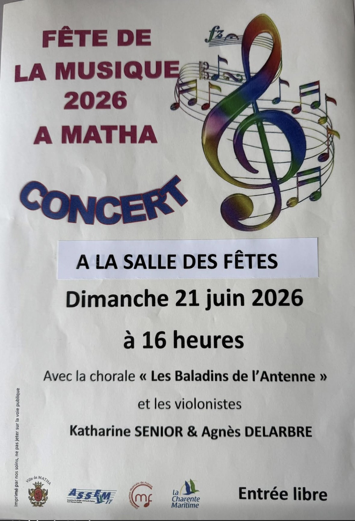 Fête de la Musique - Matha