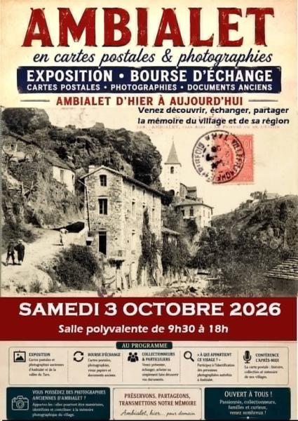 Exposition – Ambialet en cartes postales & photographies