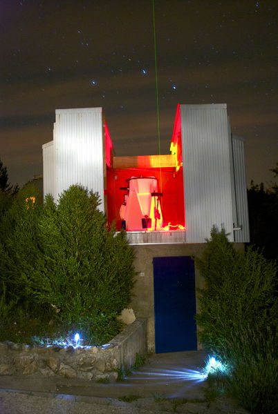 La coupole de l'observatoire